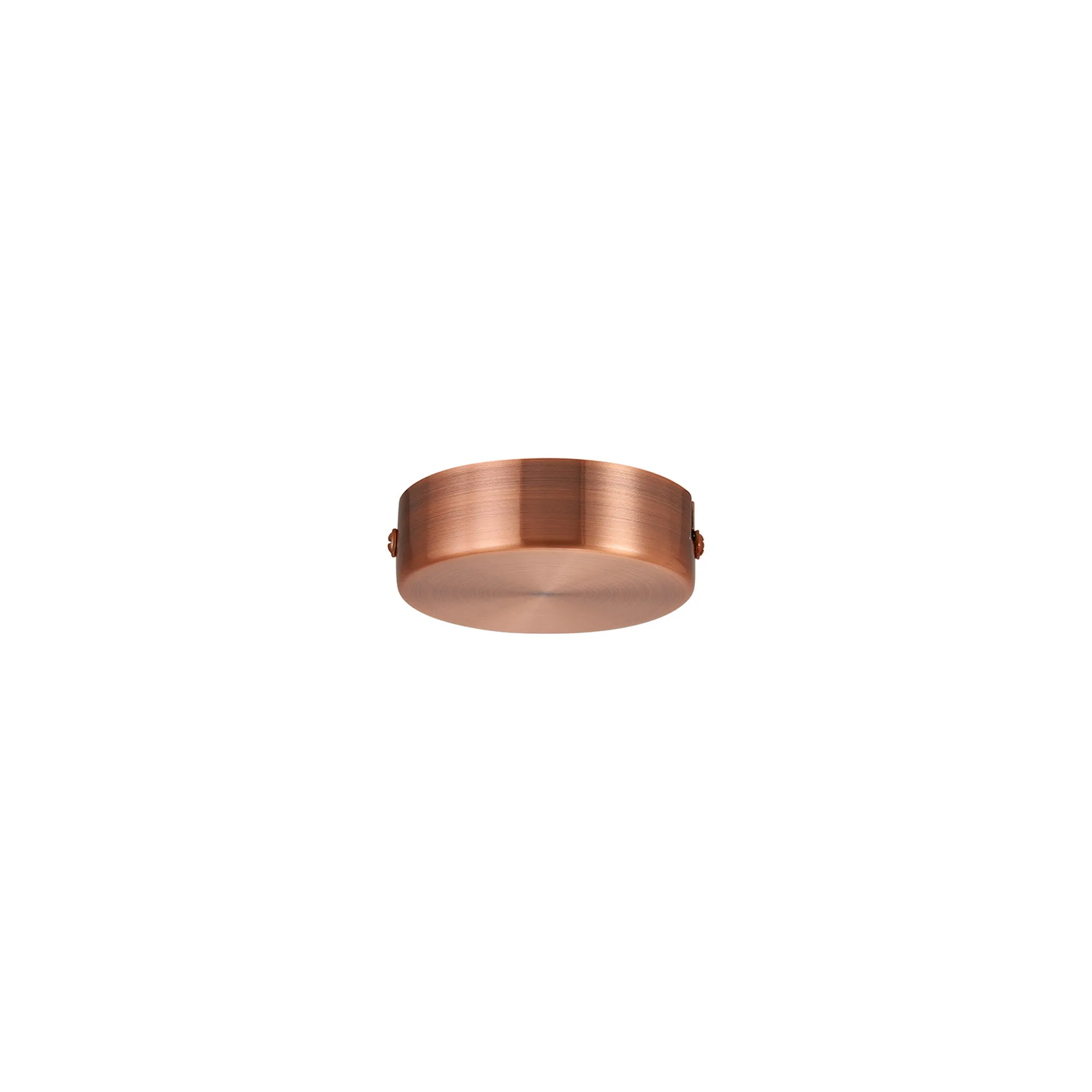 Hayes No Hole Antique Copper Ceiling Boxes Deco Single Pendant